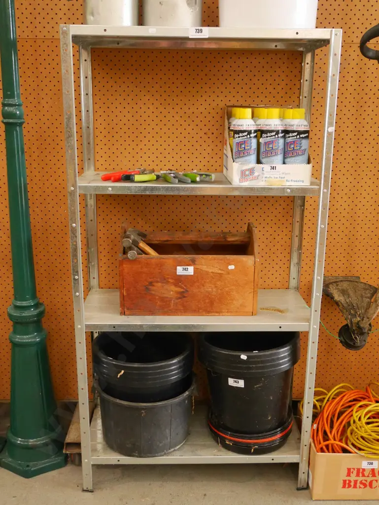 metal workshop shelves Image 1++
