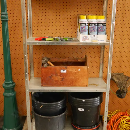 metal workshop shelves
