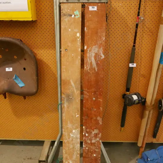 small painters metal and wood work platform