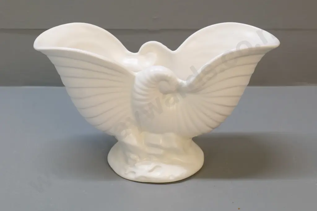 Crown Lynn large nautilus vase. H-170 W-290 Image 1++