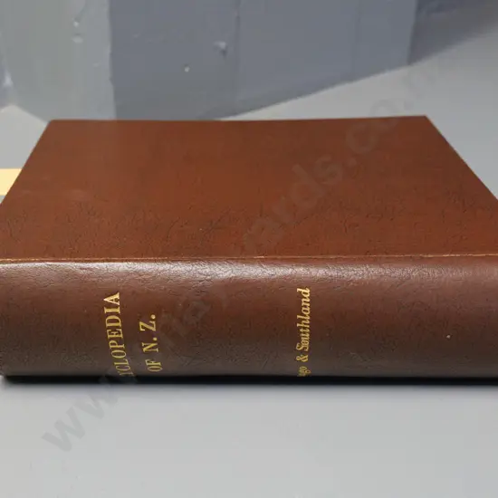 Encyclopedia of New Zealand - Volume Four - Otago & Southland. Pub. Cyclopedia Co 1905 - wear & repairs