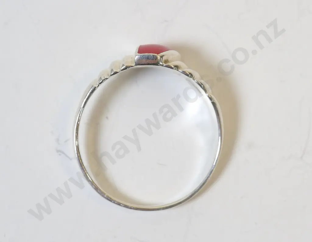 silver ring stamped 925 Image 1++