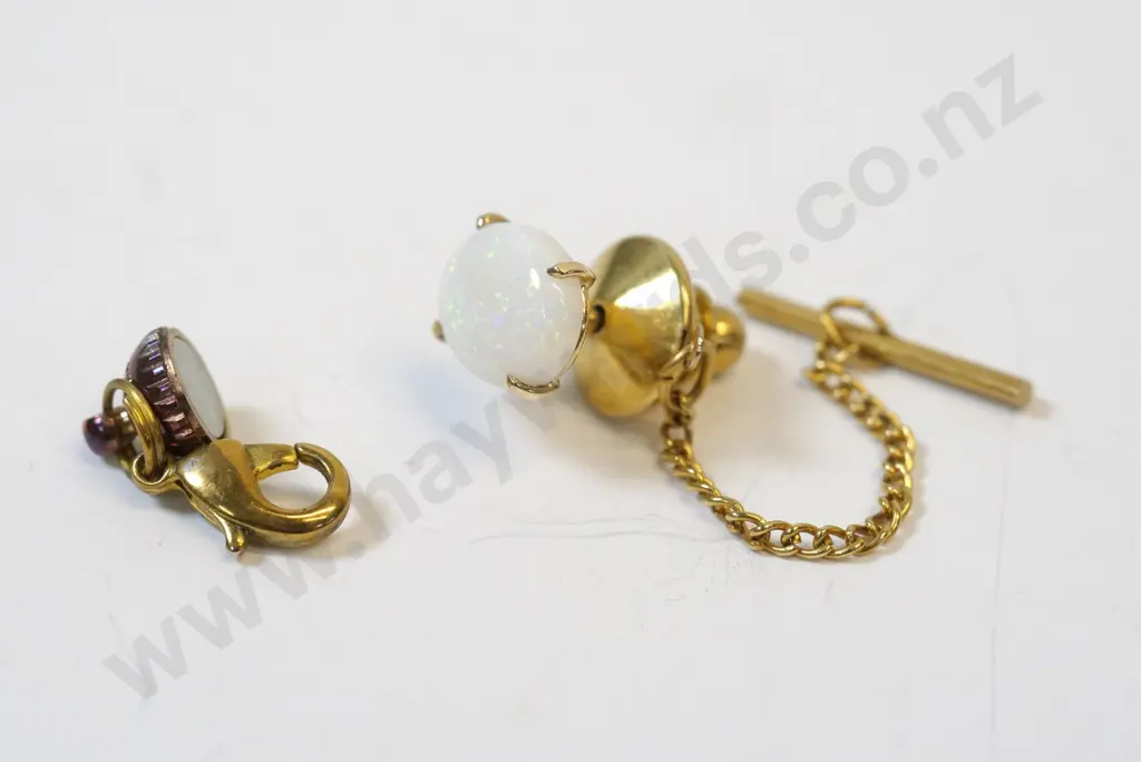 opal lapel pin Image 1++