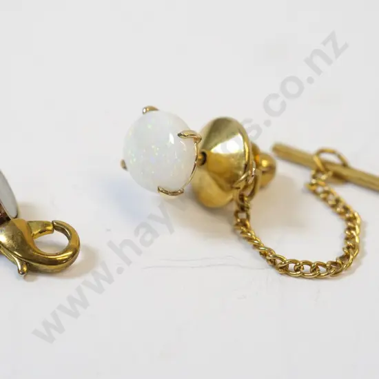 opal lapel pin