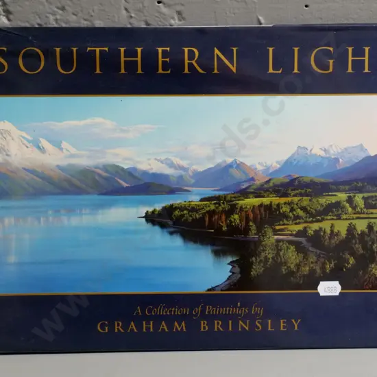 signed by artist in 2005 - Southern Light - Graham Brinsley paintings - pub. 2002