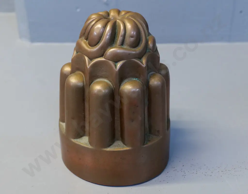 vintage copper jelly mould H-160 D-130 Image 1++
