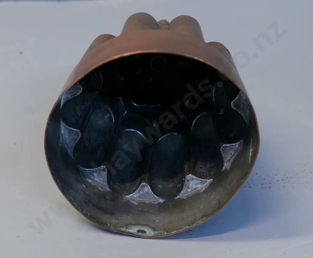 vintage copper jelly mould H-160 D-130 Image 1++