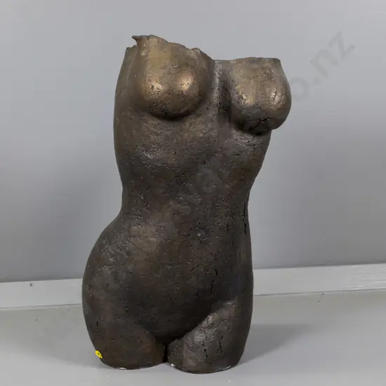 Heather McLeod ceramic - female torso H-500 W-230