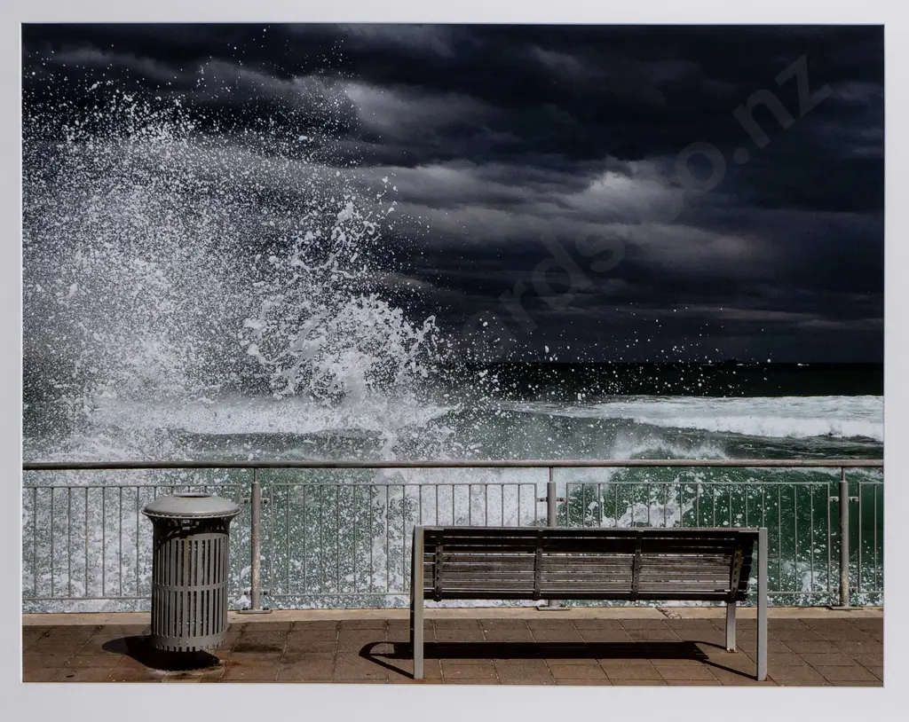 Michelle Chalklin-Sinclair -framed photograph "In-Coming Saint Clair" H-490 W-640 Image 1++