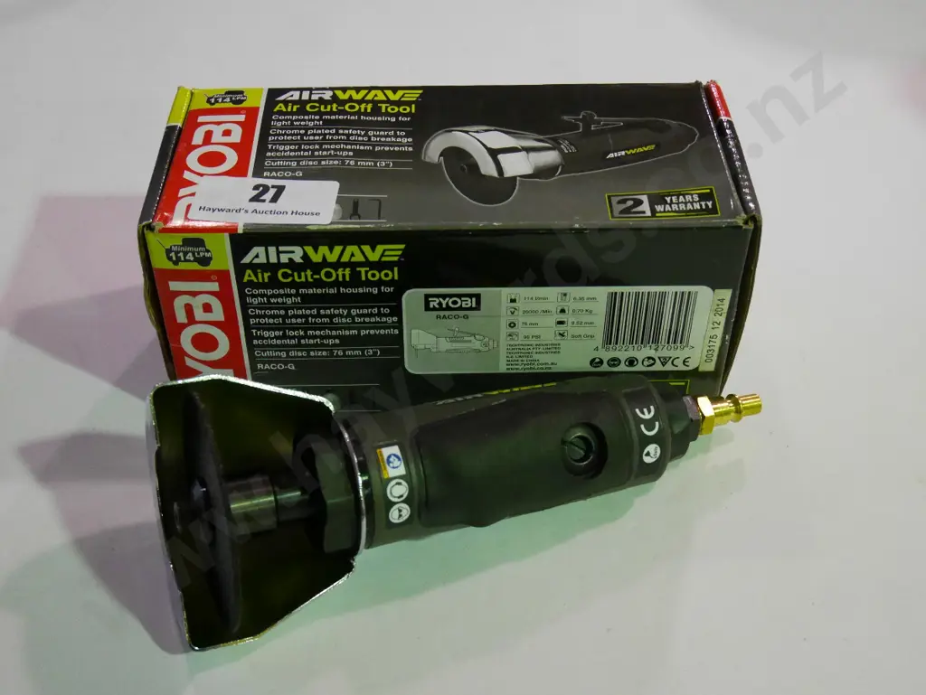 Ryobi Air Wave air cut off tool Image 1++