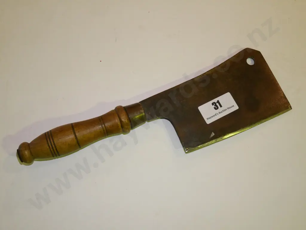 vintage meat cleaver Image 1++