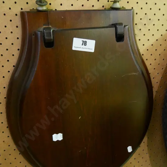 wooden toilet seat