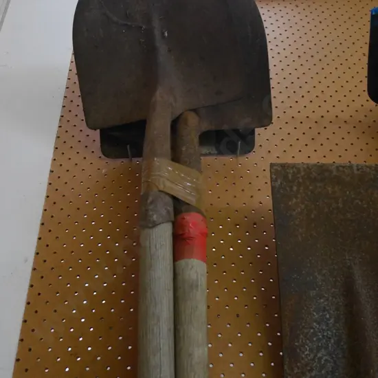 3 shovels