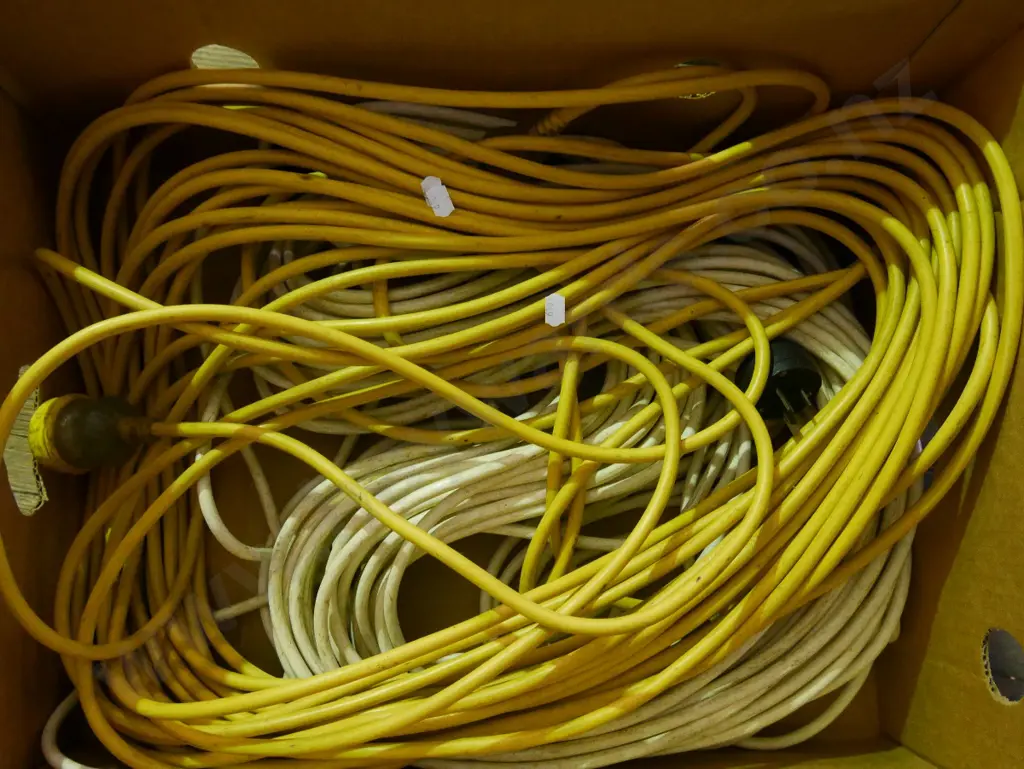 box of electrical leads Image 1++