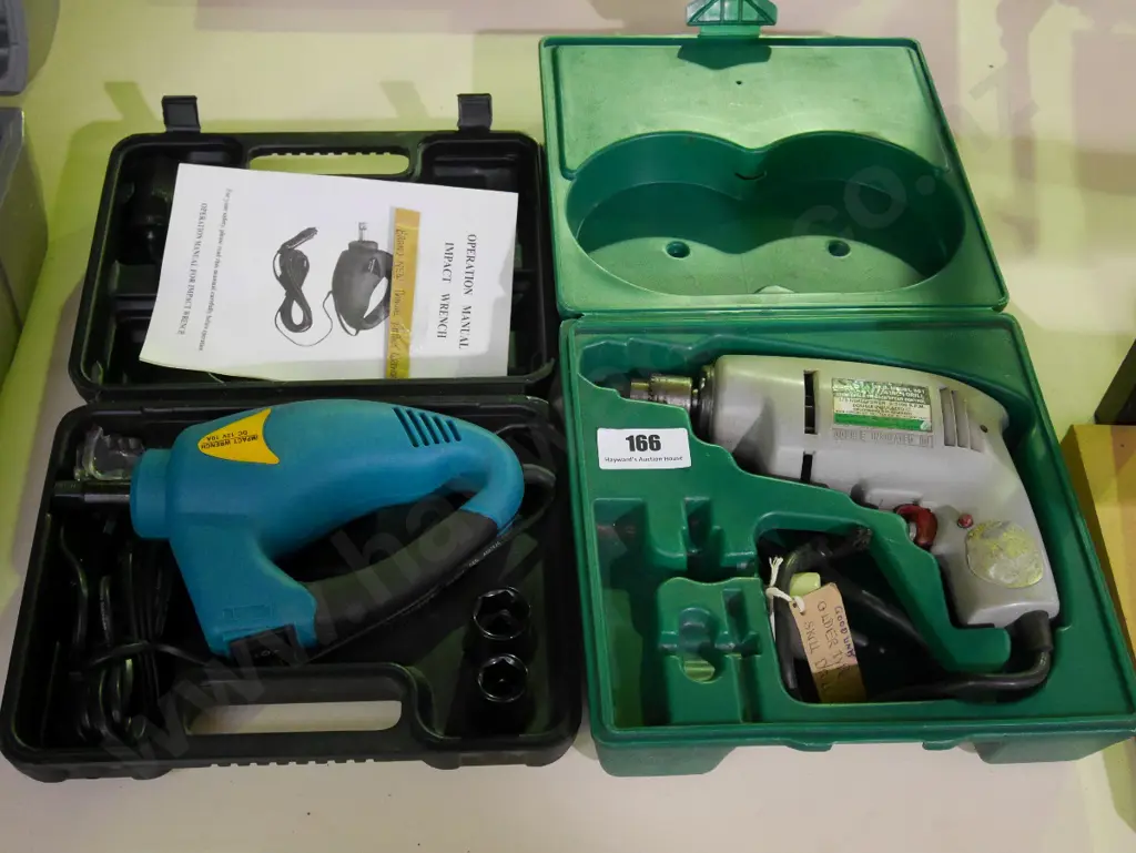 electric drill, 12V operated impact wrench Image 1++