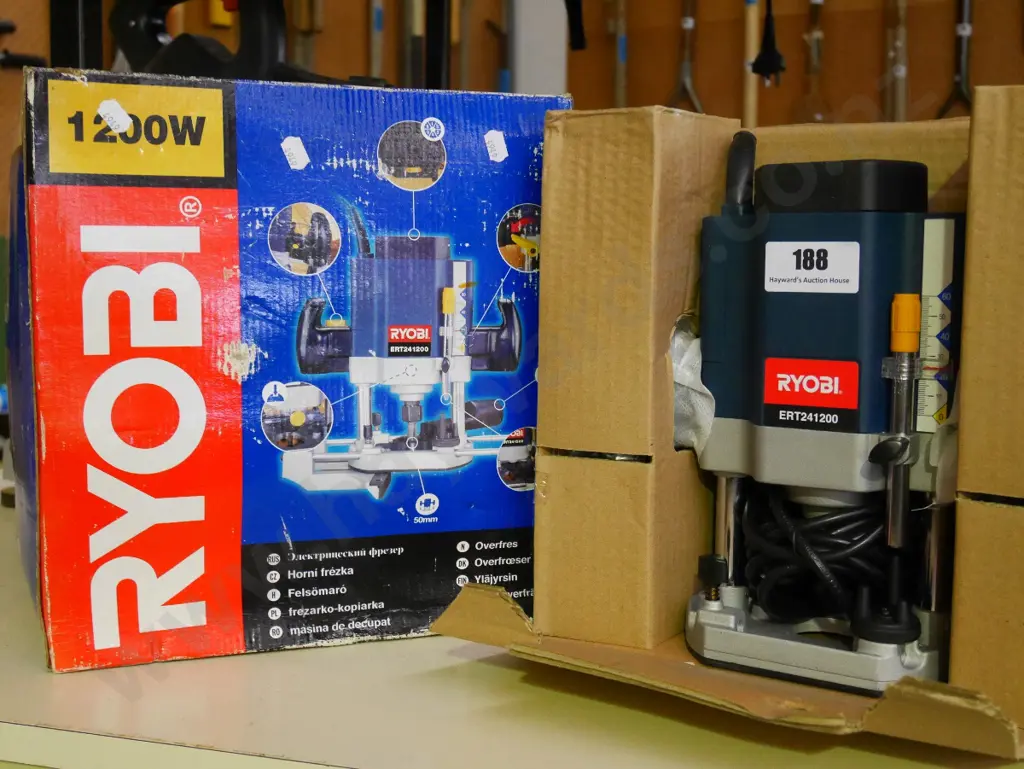 boxed as new Ryobi plunge router Image 1++