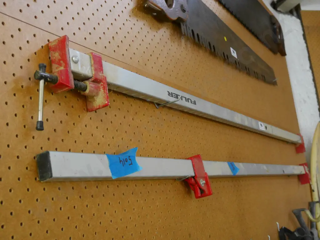 pair of Fuller alloy sash clamps Image 1++
