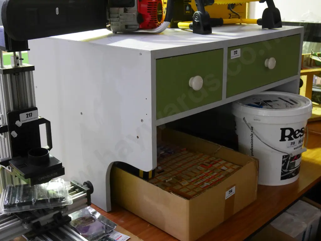 2 drawer workshop storage unit Image 1++