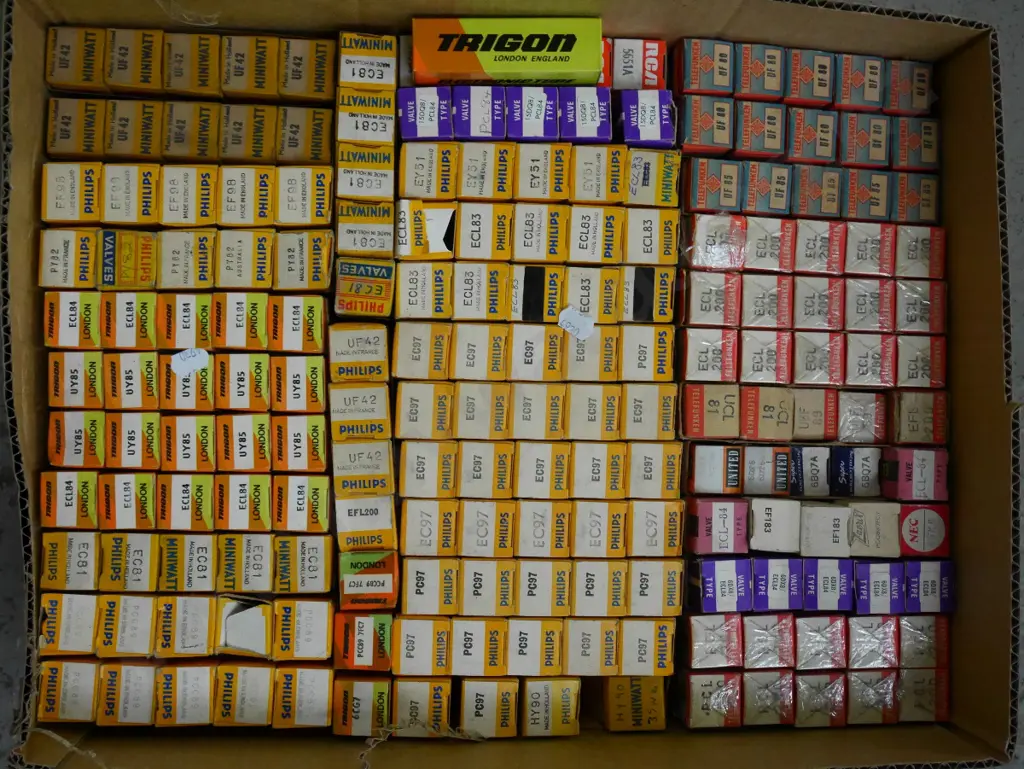 box of radio valves Image 1++