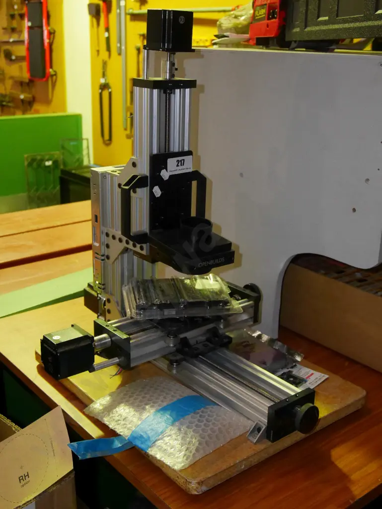Openbuild partially constructed hobby milling machine Image 1++