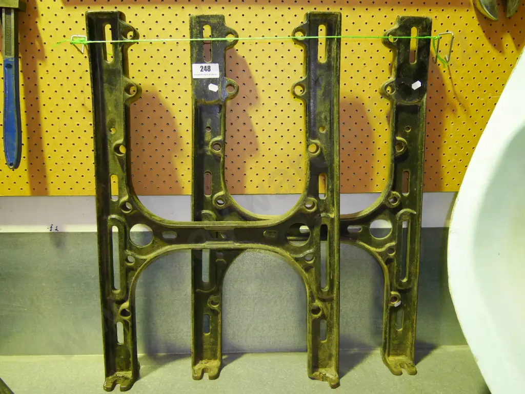 2 heavy duty industrial table stands Image 1++