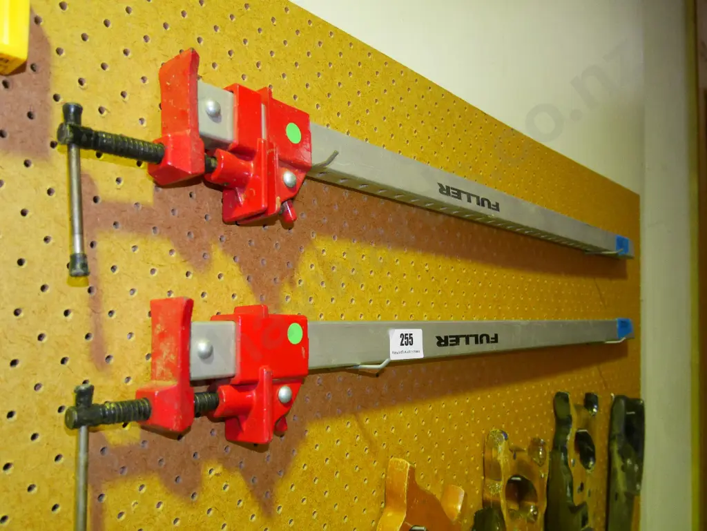2 Fuller sash clamps - green dots Image 1++