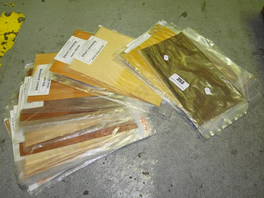 various small packs of wood veneers Image 1++