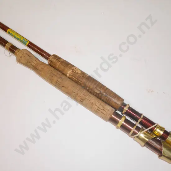 2 fly fishing rods