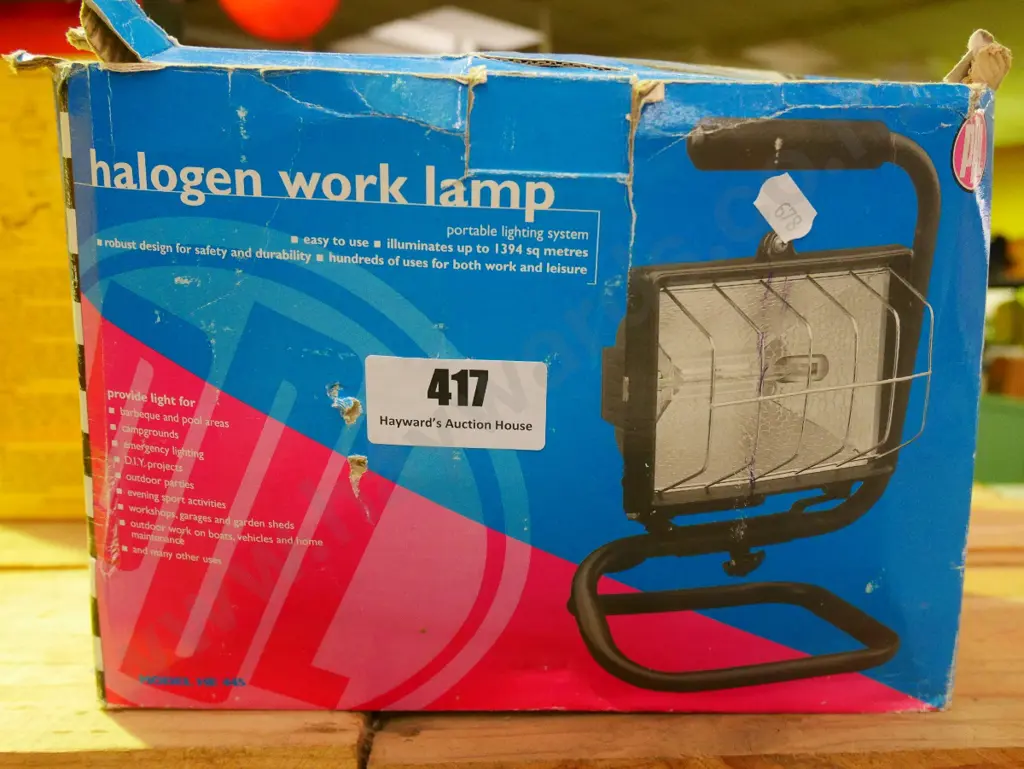 halogen work lamp Image 1++