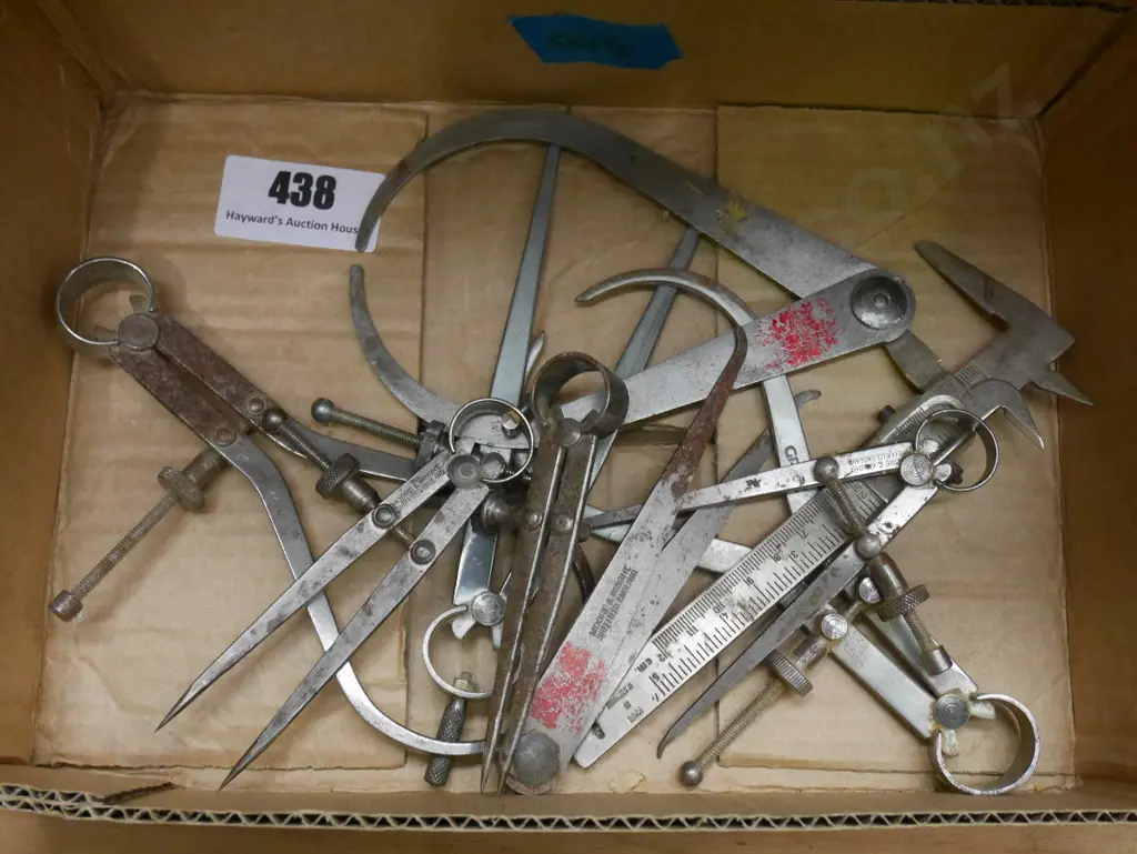 box of various calipers Image 1++