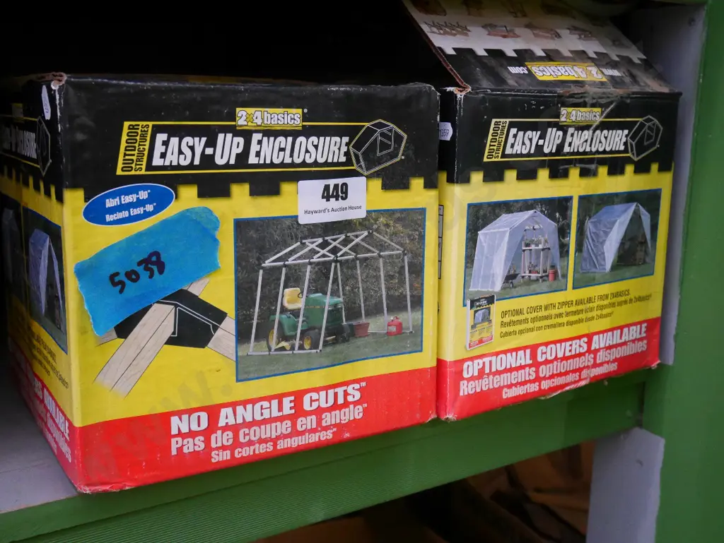 2x boxes of Easy-Up Enclosure brackets Image 1++