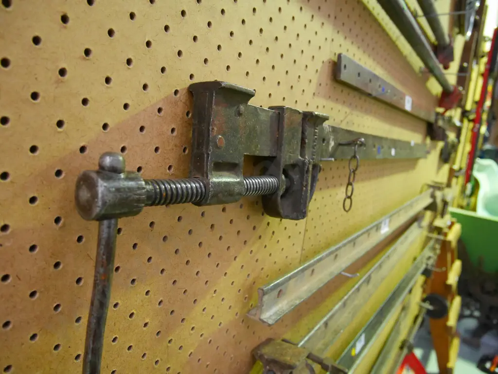 2 sash clamps - blue dots Image 1++