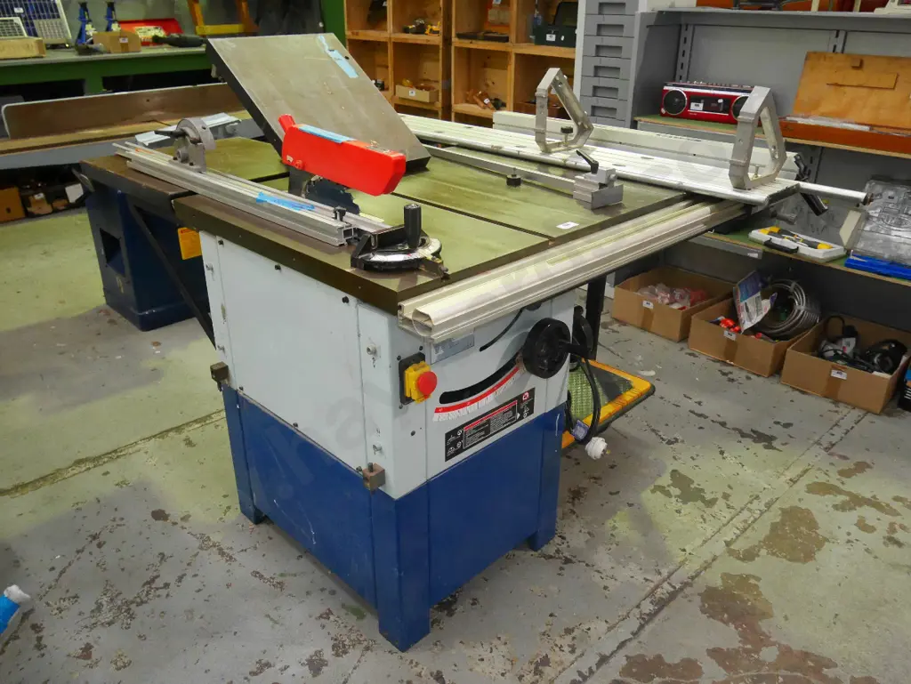 Tooline PS-255 single phase table saw with accessories Image 1++