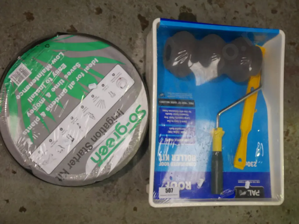 as-new painter's tray, irrigation starter kit Image 1++