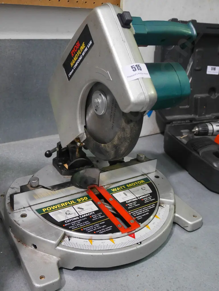 Ryobi 210mm mitre saw Image 1++