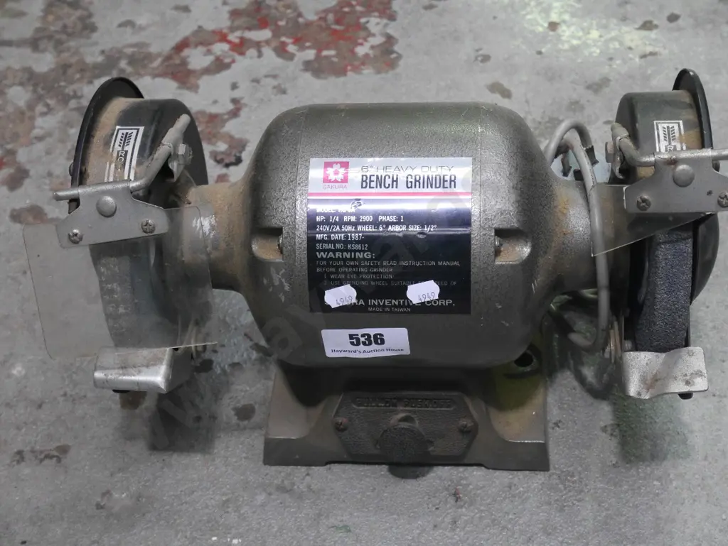 6" bench grinder Image 1++