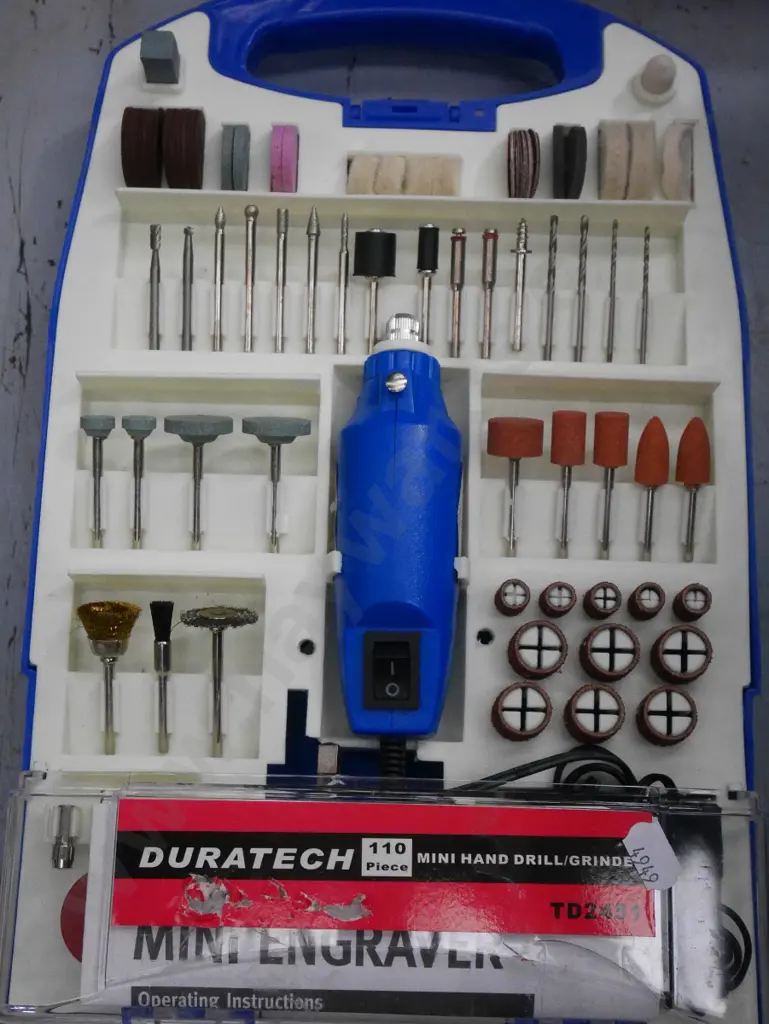 as-new cased Duratech engraver Image 1++