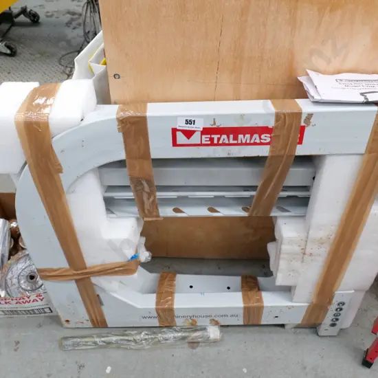 Metal Master yet to be assembled English Wheel EWM-75 - some wheels have rust and need attention