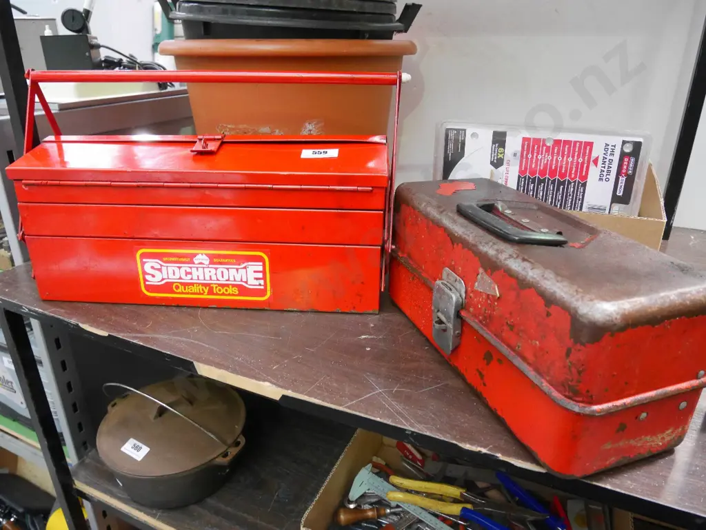 Sidchrome tool box and 1 other tool box Image 1++