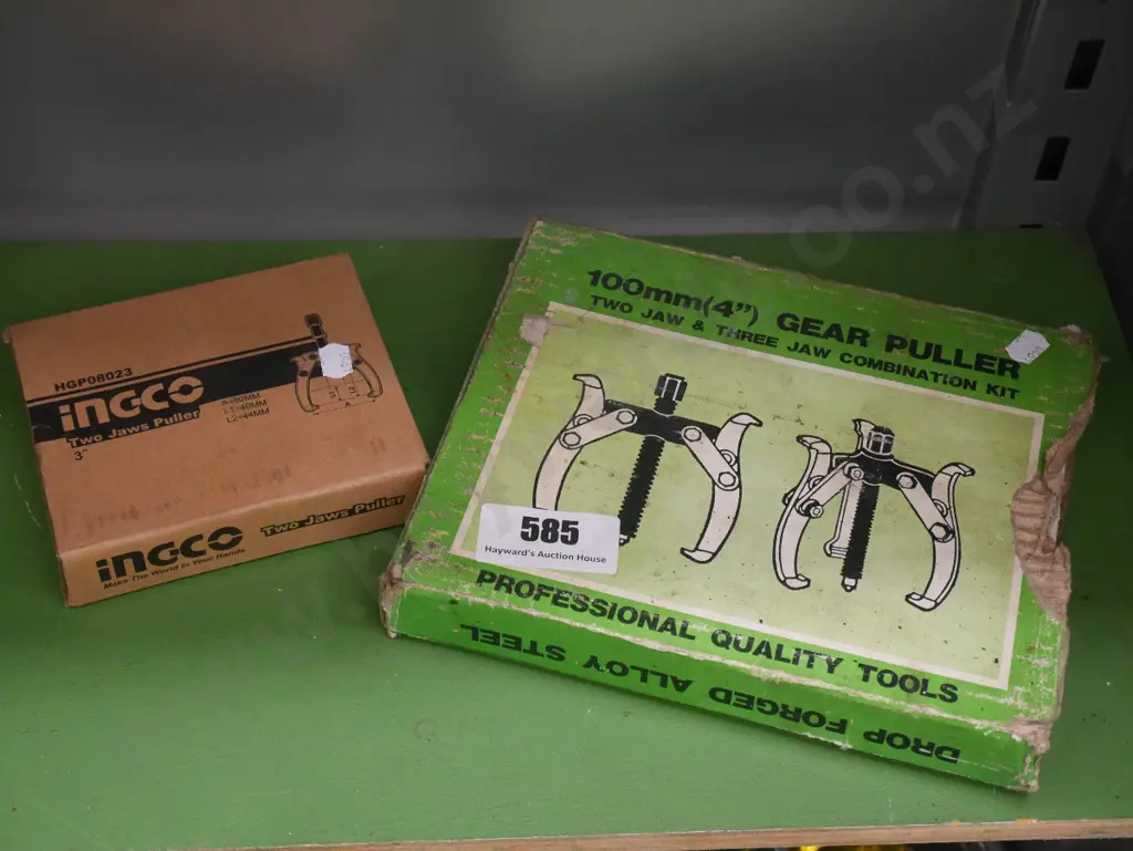 boxed gear puller, boxed 2 drawers puller Image 1++