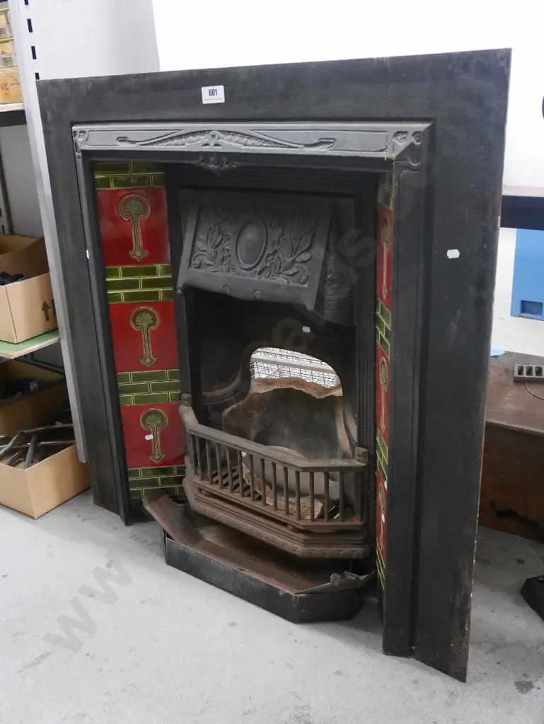 Victorian cast iron fire surround Image 1++