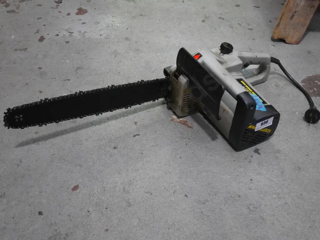 McCulloch electric chainsaw Image 1++