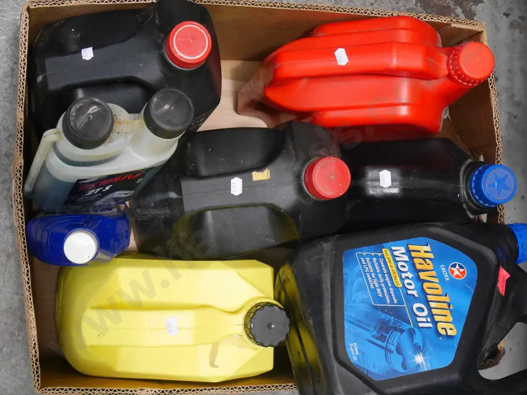 box of various oils Image 1++