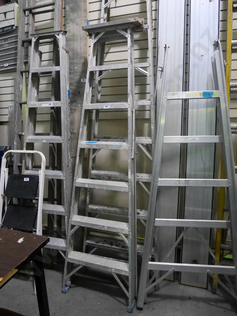 6 step aluminium ladder Image 1++