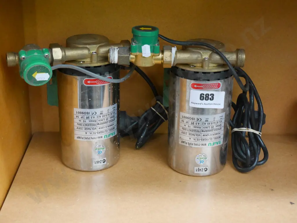 2 inline water pumps Image 1++