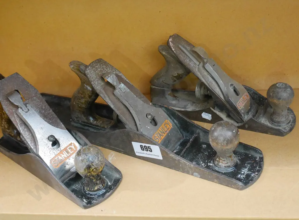 3 Stanley hand planes Image 1++