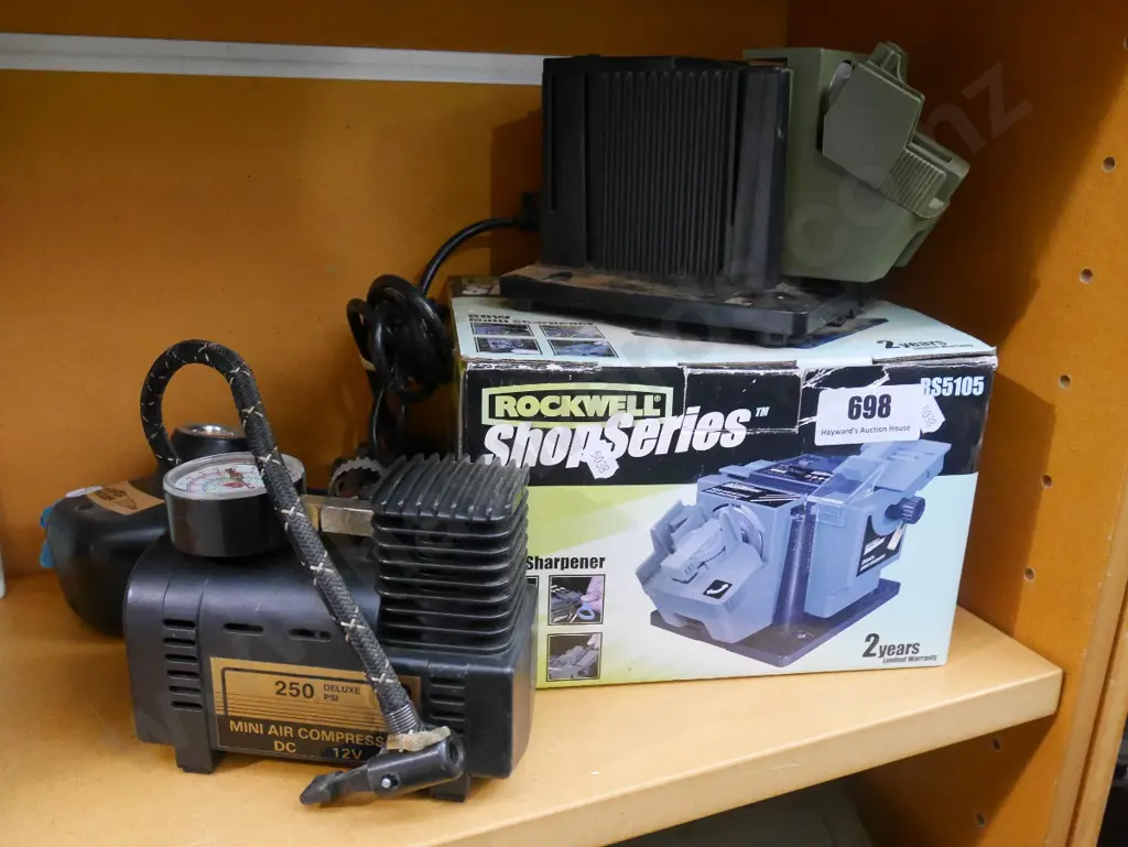 air compressor, spark plug cleaner etc Image 1++