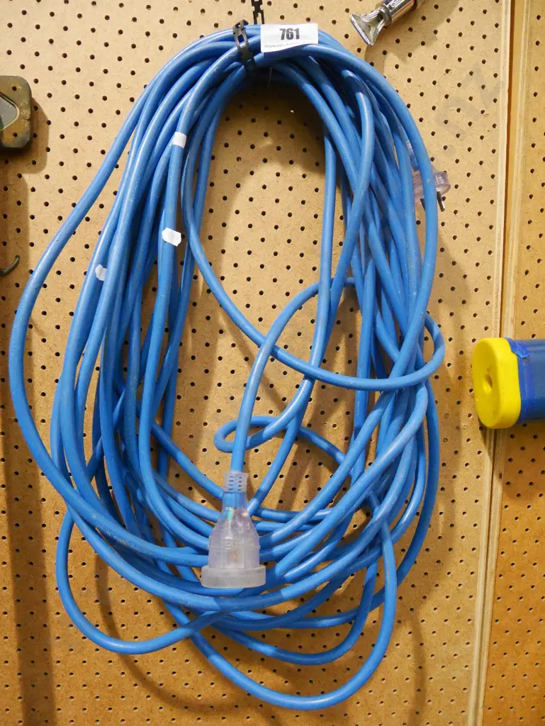 blue extension cord Image 1++