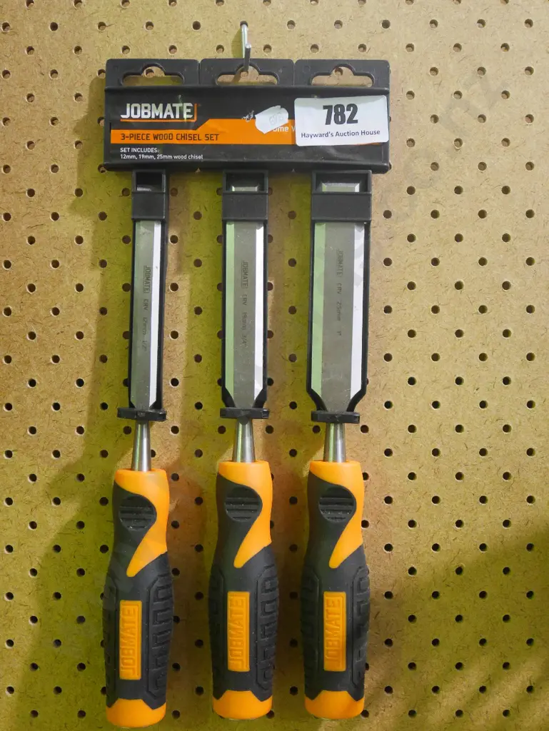 Jobmate 3 piece wood chisel set Image 1++