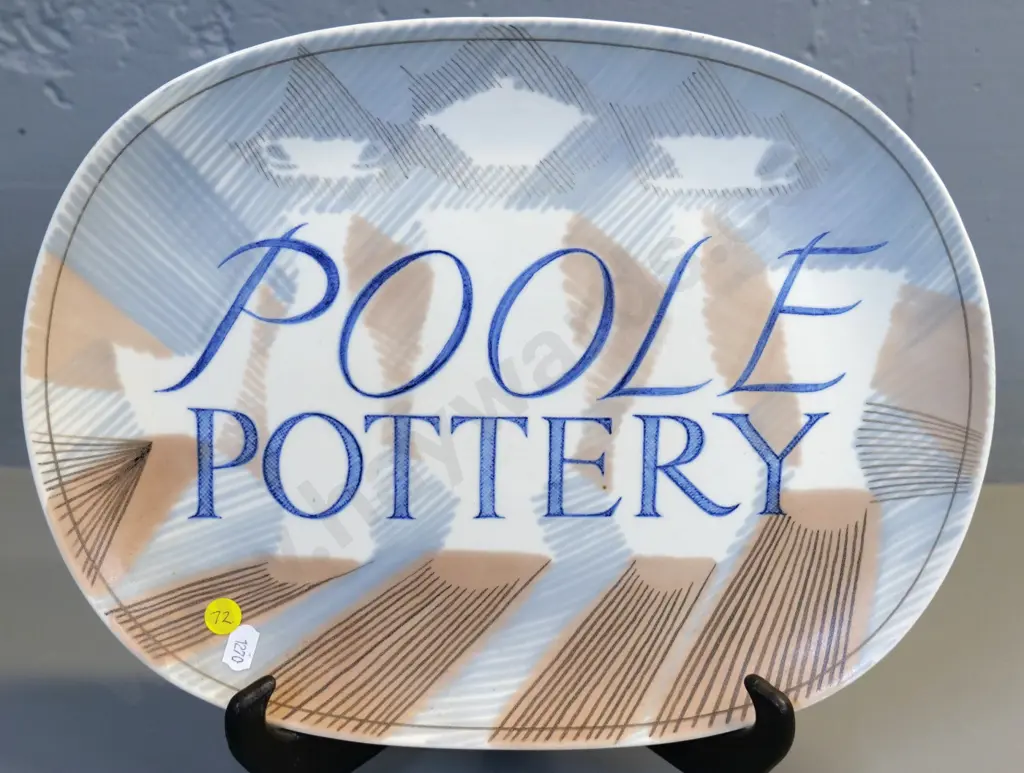Poole potteries promotional ashett L-360 W-275 Image 1++